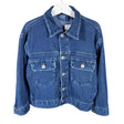 Unisex Uniqlo - Farkkutakki, koko 110 - 116 - Sininen ()