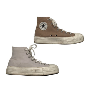 Naisten Converse - Tennarit, koko 40 - Beige (1)