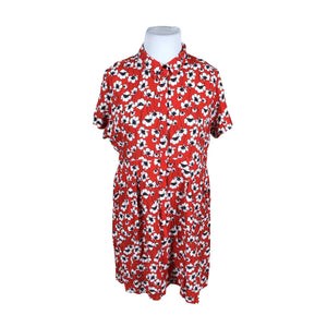 Naisten Dorothy Perkins - Kangasmekko, koko 48 - Punainen (1)