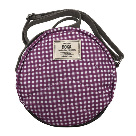 Naisten Roka London - Olkalaukku, koko Midi - Violetti ()