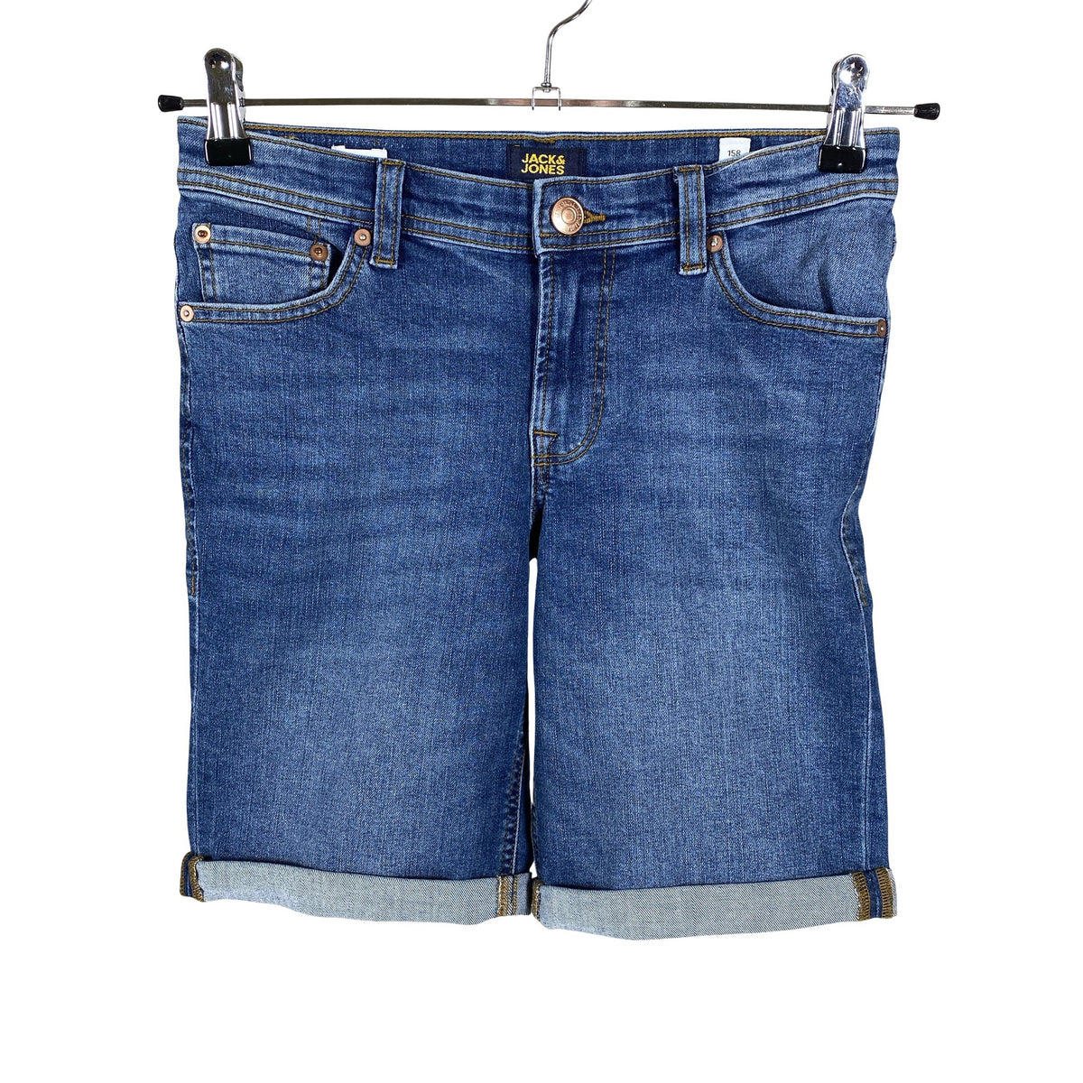 Poikien Jack & Jones - Farkkushortsit, koko 152 - 158 - Sininen (1)
