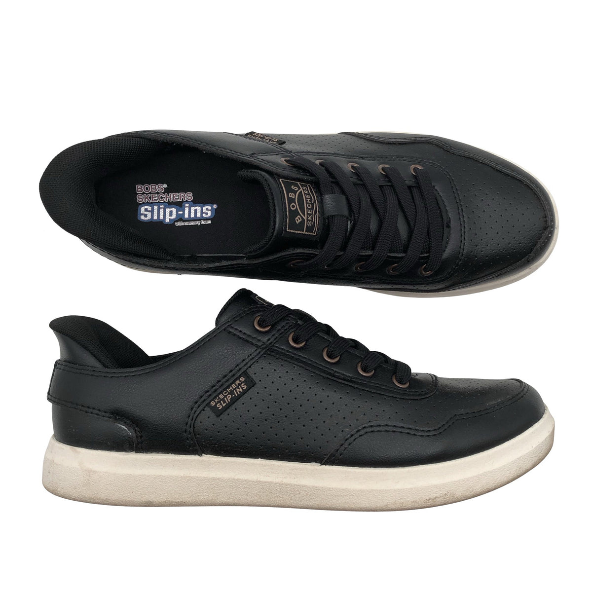 Naisten Skechers - Tennarit, koko 38 - Musta (1)