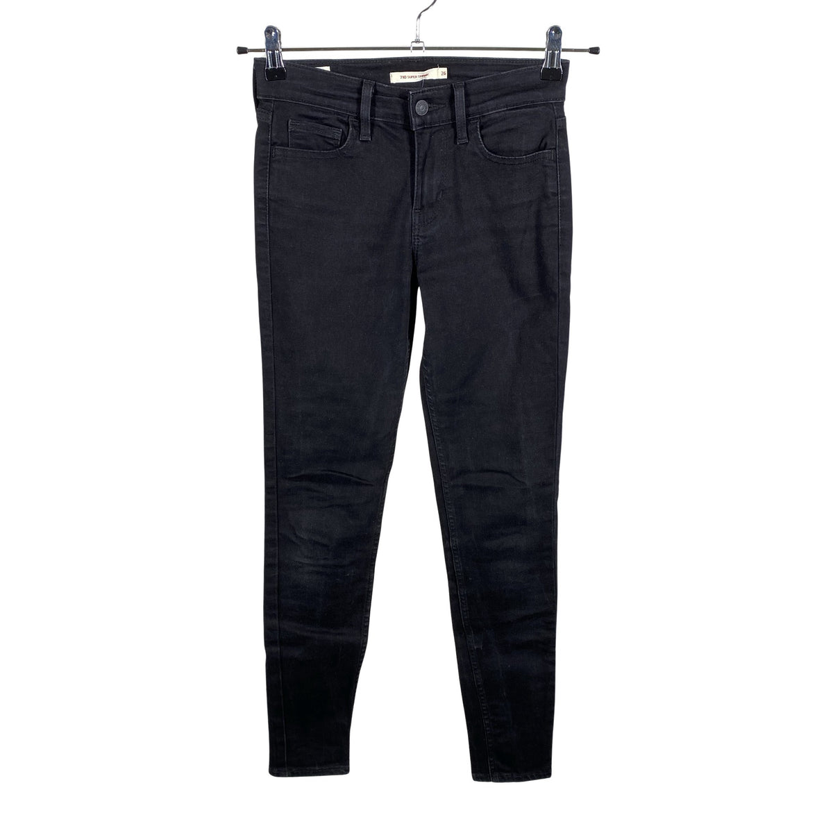 Naisten Levi's - Farkut, koko W26 - Musta (1)