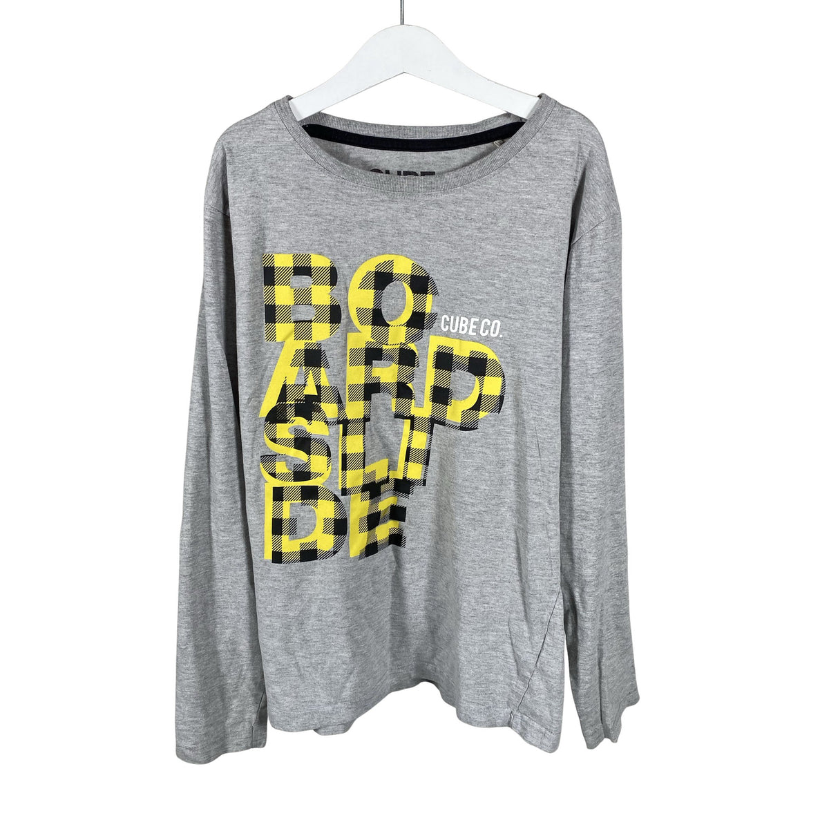 Unisex Cube co. - Trikoopaita, koko 146 - 152 - Harmaa (1)