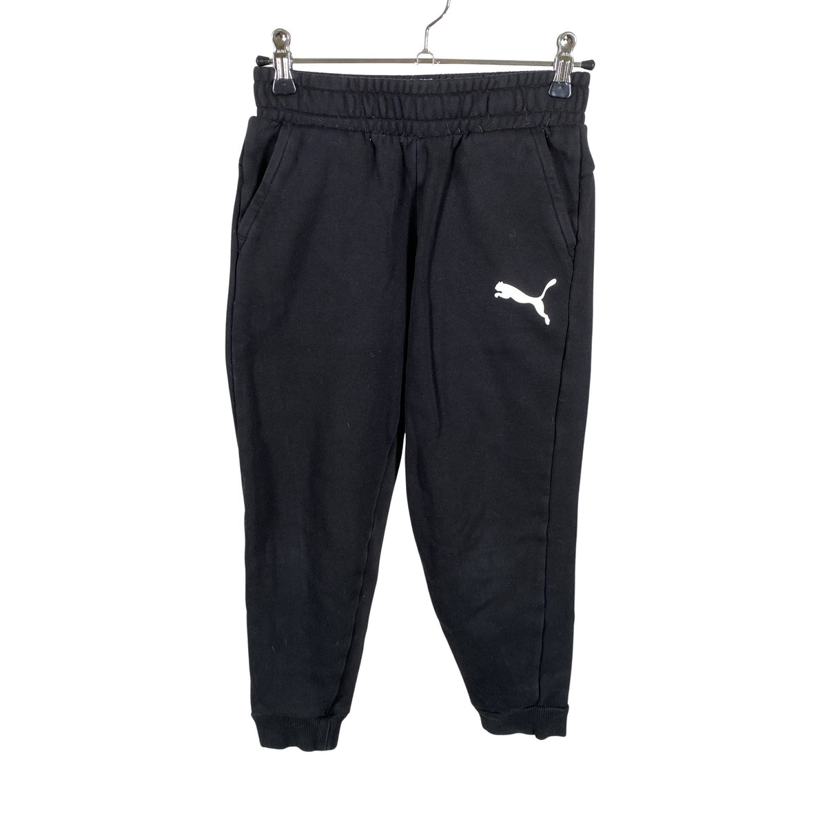Unisex Puma - Collegehousut, koko 134 - 140 - Musta (1)