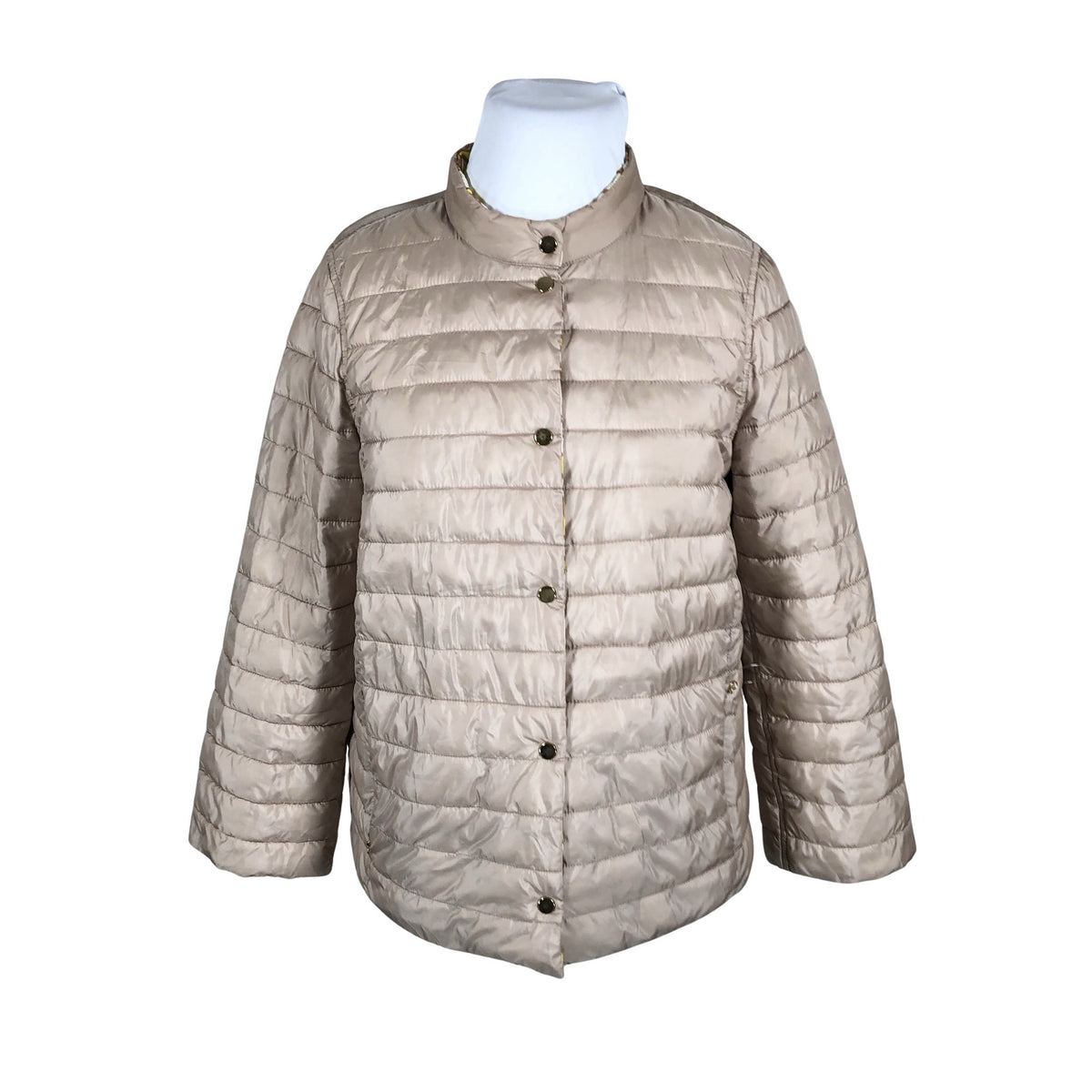 Naisten s.Oliver - Kevyttoppatakki, koko 42 - Beige (1)