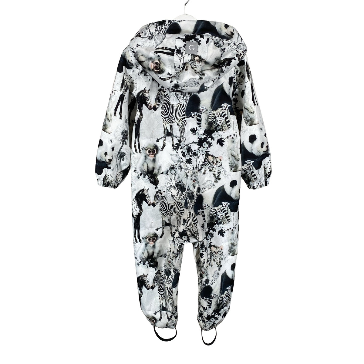 Unisex Gugguu - Välikausihaalari, koko 98 - 104 - Harmaa (2)