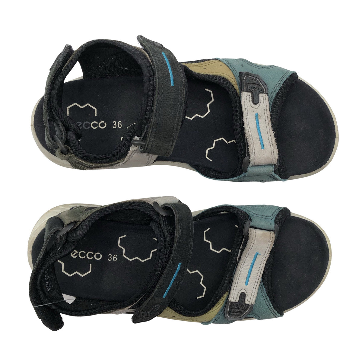 Unisex Ecco - Sandaalit, koko 36 - Musta (1)