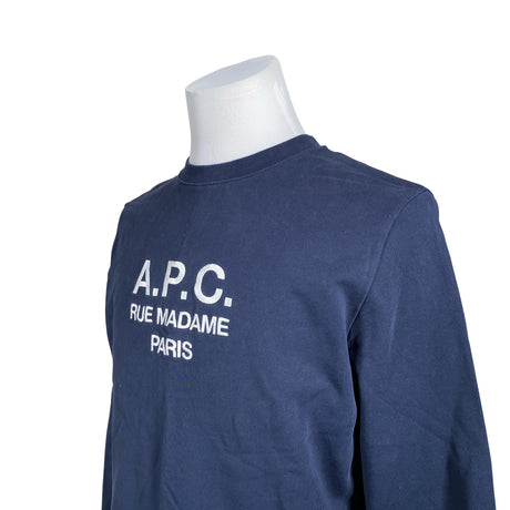 Miesten A.P.C. - Collegepaita, koko XL - Sininen (2)