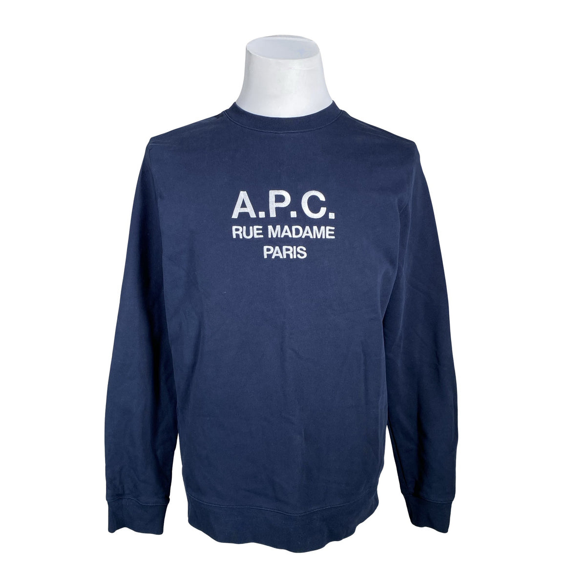 Miesten A.P.C. - Collegepaita, koko XL - Sininen (1)