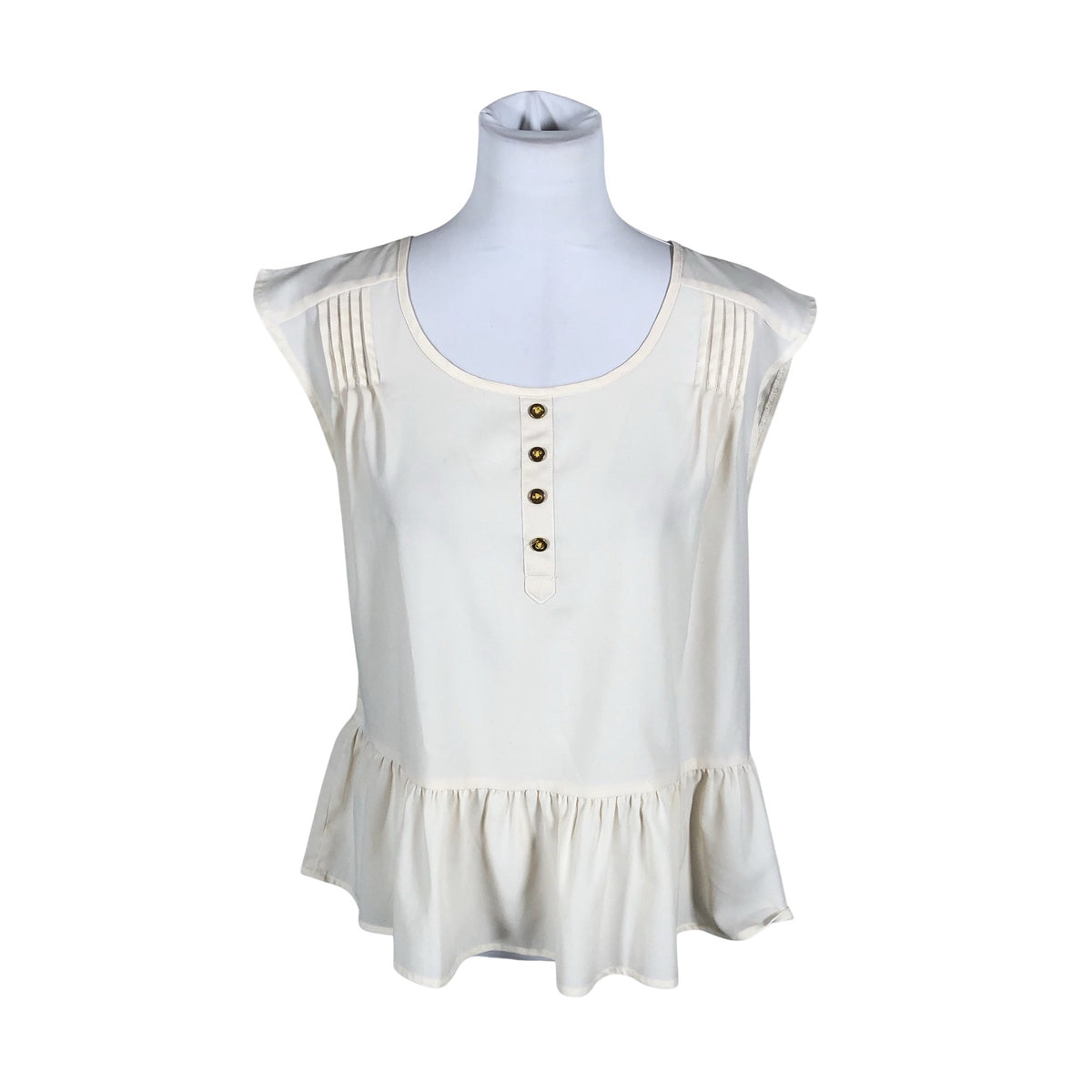 Naisten Soaked - Toppi, koko 38 - Beige (1)