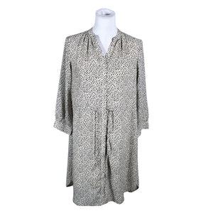 Naisten Selected - Sifonkimekko, koko 36 - Beige (1)