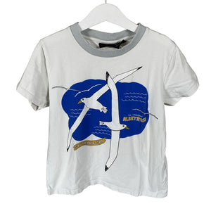 Unisex Mini Rodini - T-paita, koko 128 - 134 - Valkoinen (1)
