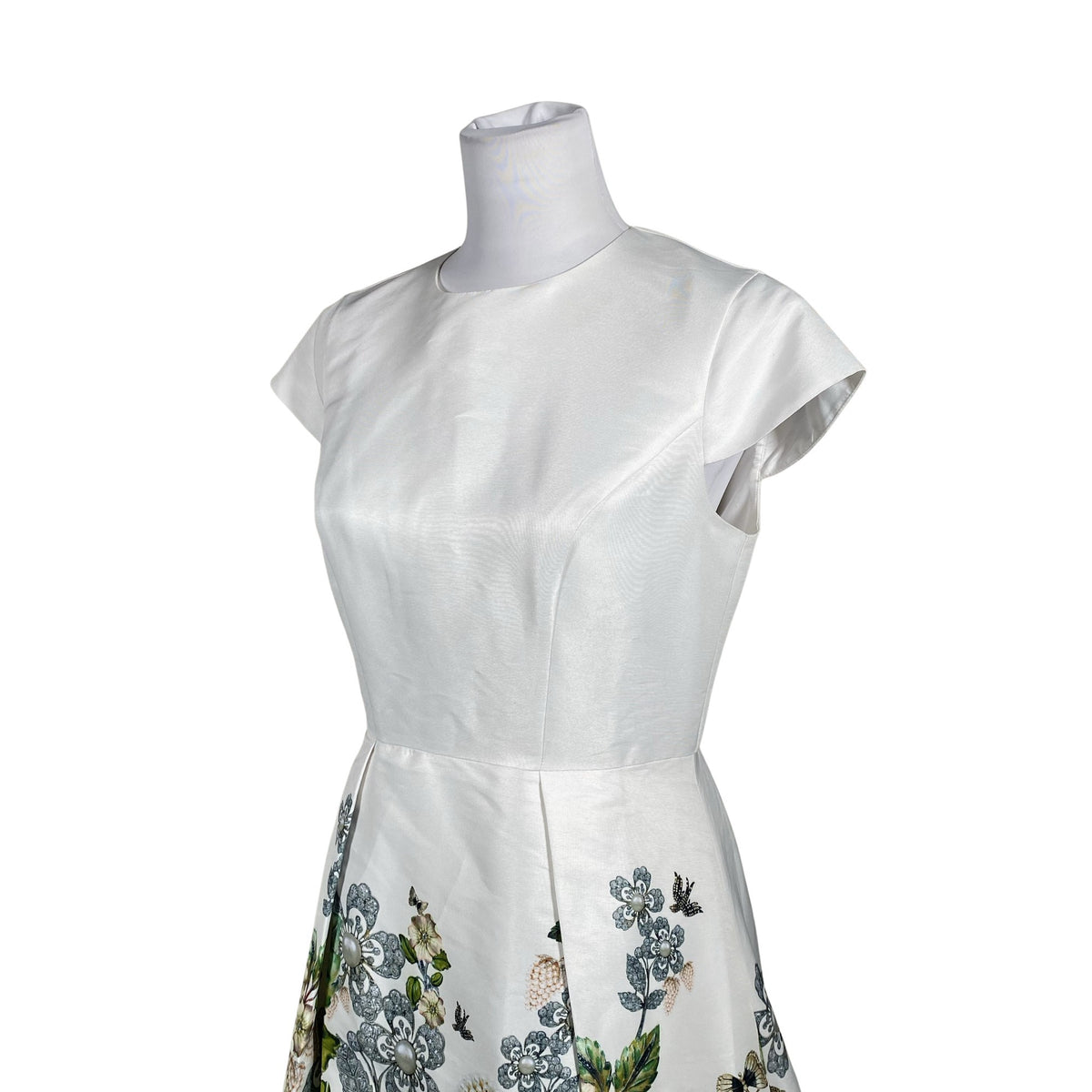 Naisten Ted Baker - Kangasmekko, koko 40 - Valkoinen (2)
