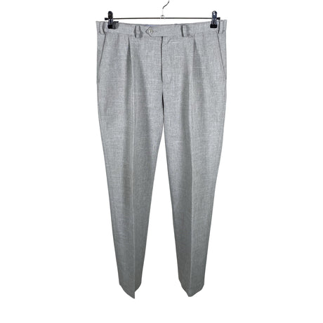 Miesten Marks&Spencer - Puvun housut, koko L - Harmaa ()