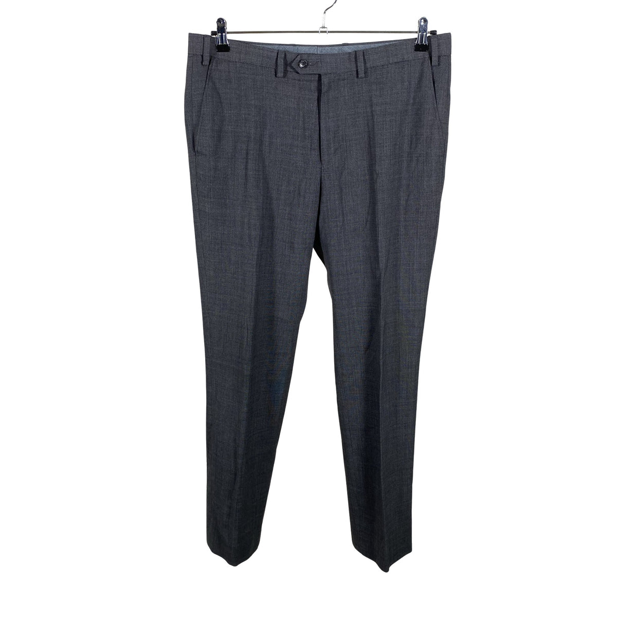 Miesten Marks&Spencer - Puvun housut, koko L - Harmaa (1)