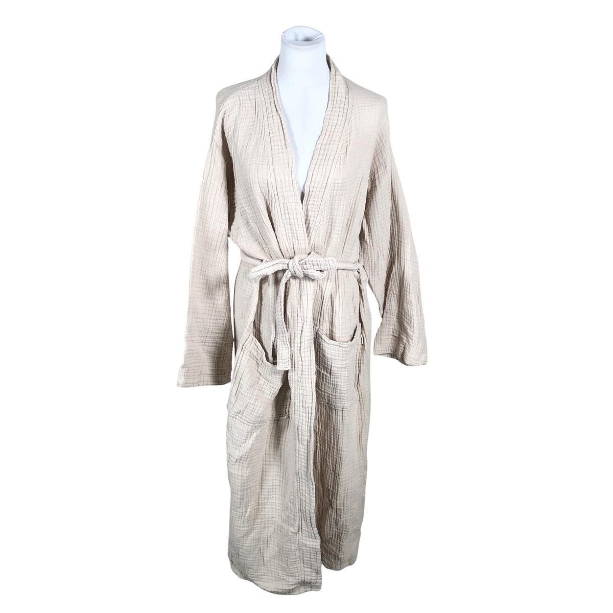 Naisten Anno - Aamutakki, koko 40 - Beige (1)