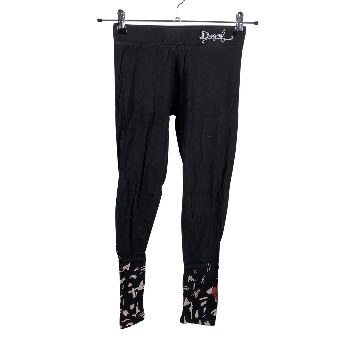 Naisten Desigual - Leggingsit, koko 36 - Musta (1)