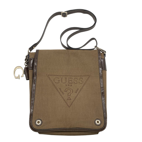 Naisten Guess - Olkalaukku, koko Maxi - Ruskea ()