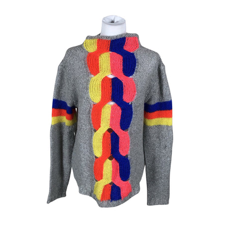 Naisten Benetton - Neulepaita, koko 40 - Harmaa ()