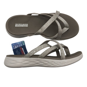 Naisten Skechers - Sandaalit, koko 39 - Beige (1)