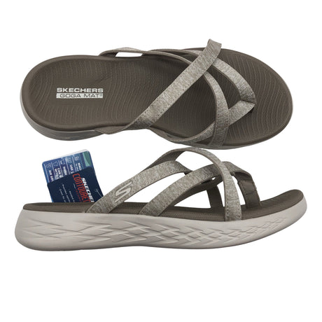 Naisten Skechers - Sandaalit, koko 39 - Beige ()