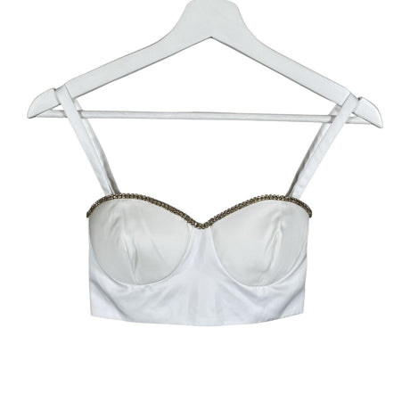 Naisten Miss Selfridge - Toppi, koko 34 - Valkoinen ()