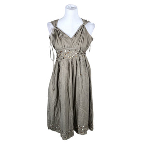 Naisten Kookai - Kangasmekko, koko 38 - Beige (1)