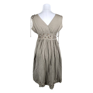 Naisten Kookai - Kangasmekko, koko 38 - Beige (2)