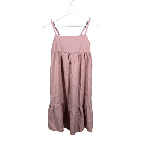 Tyttöjen Uniqlo - Kangasmekko, koko 146 - 152 - Vaaleanpunainen ()
