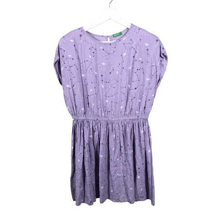 Tyttöjen Benetton - Trikoomekko, koko 158 - 164 - Violetti ()