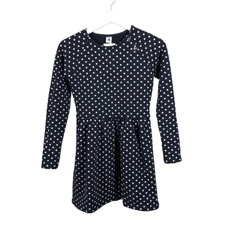 Tyttöjen Petit Bateau - Trikoomekko, koko 146 - 152 - Sininen ()