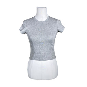 Naisten Uniqlo - T-paita, koko 36 - Harmaa (1)