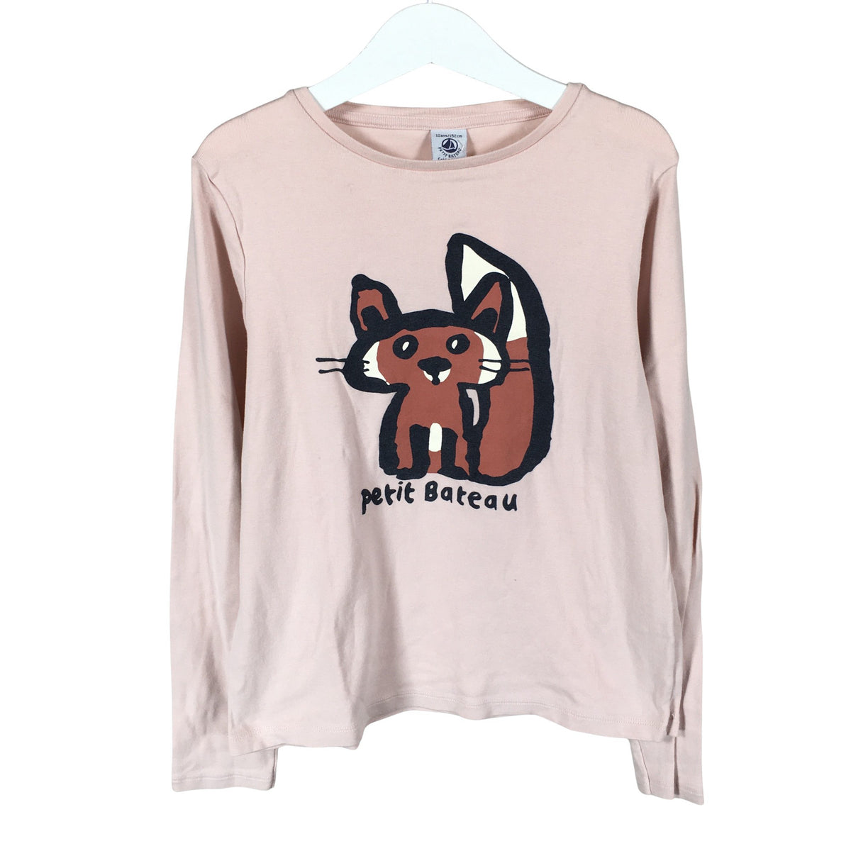 Tyttöjen Petit Bateau - Trikoopaita, koko 146 - 152 - Vaaleanpunainen (1)