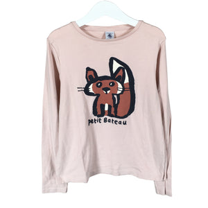 Tyttöjen Petit Bateau - Trikoopaita, koko 146 - 152 - Vaaleanpunainen (1)