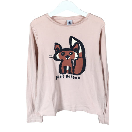 Tyttöjen Petit Bateau - Trikoopaita, koko 146 - 152 - Vaaleanpunainen ()