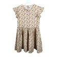 Tyttöjen Petit Bateau - Kangasmekko, koko 146 - 152 - Keltainen ()