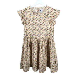 Tyttöjen Petit Bateau - Kangasmekko, koko 146 - 152 - Keltainen (1)