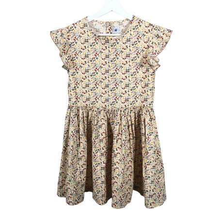 Tyttöjen Petit Bateau - Kangasmekko, koko 146 - 152 - Keltainen ()