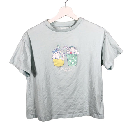 Tyttöjen Uniqlo - T-paita, koko 152 - 158 - Vaaleansininen ()