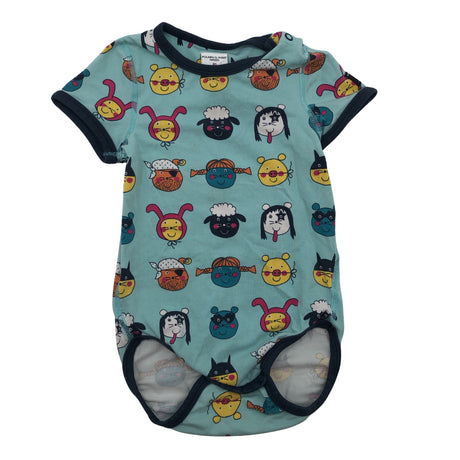 Unisex Polarn O. Pyret - Body, koko 74 - 80 - Vaaleansininen ()