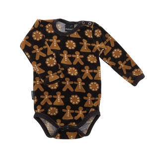 Unisex Metsola - Body, koko 68 - 74 - Ruskea (1)