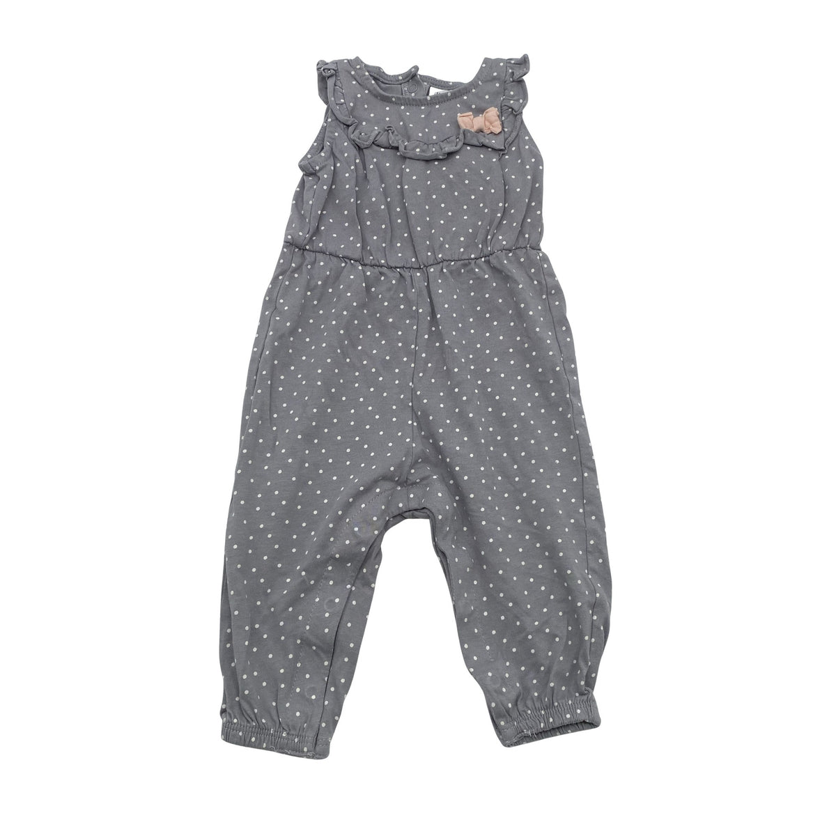 Tyttöjen Lindex - Haalari, koko 56 - 62 - Harmaa (1)