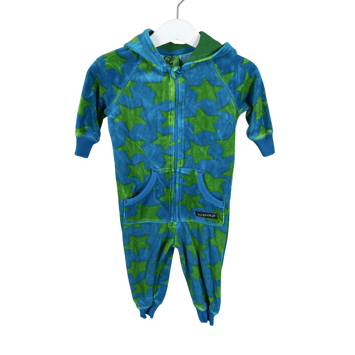 Unisex Villervalla - Haalari, koko 68 - 74 - Sininen (1)