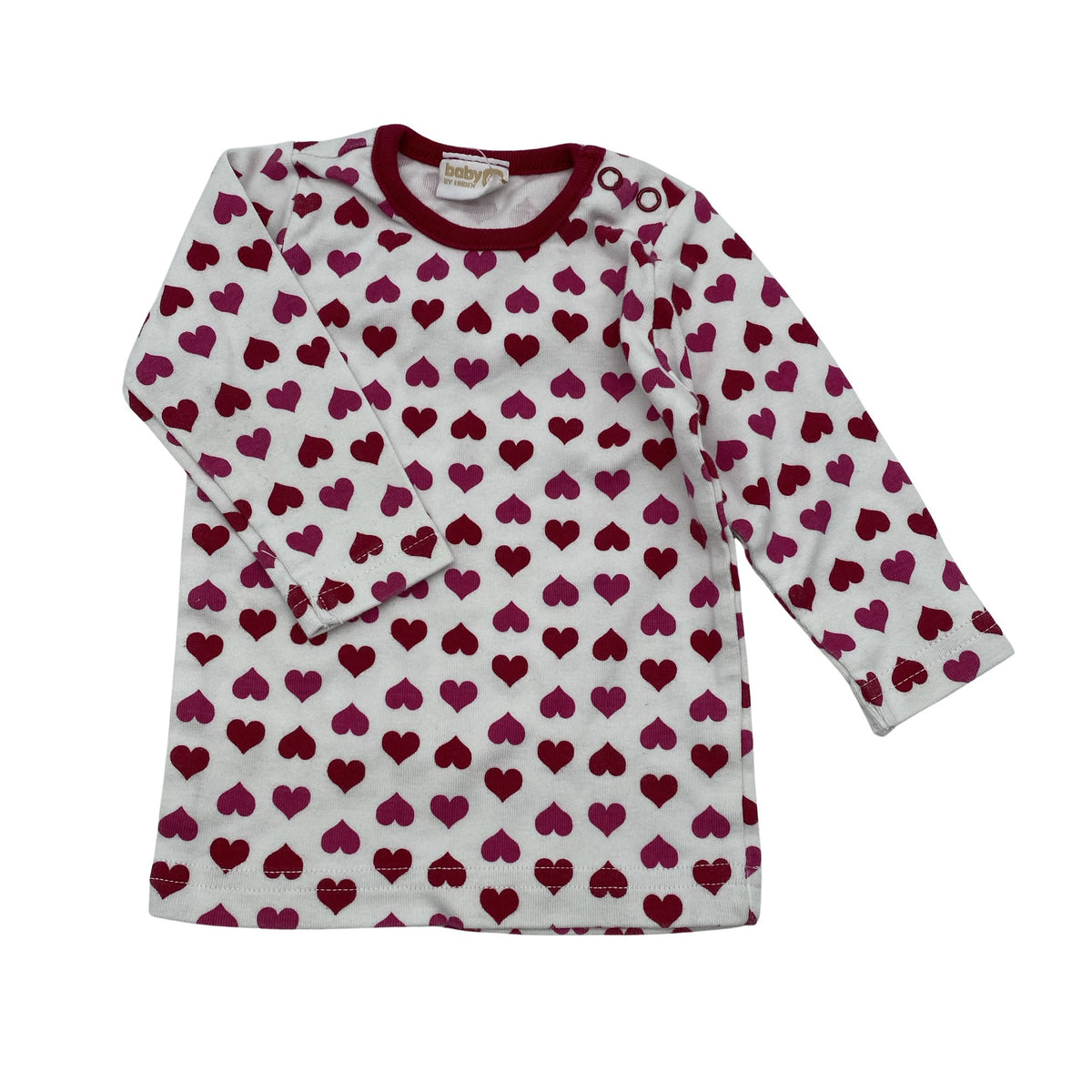 Unisex Lindex - Trikoopaita, koko 56 - 62 - Valkoinen (1)