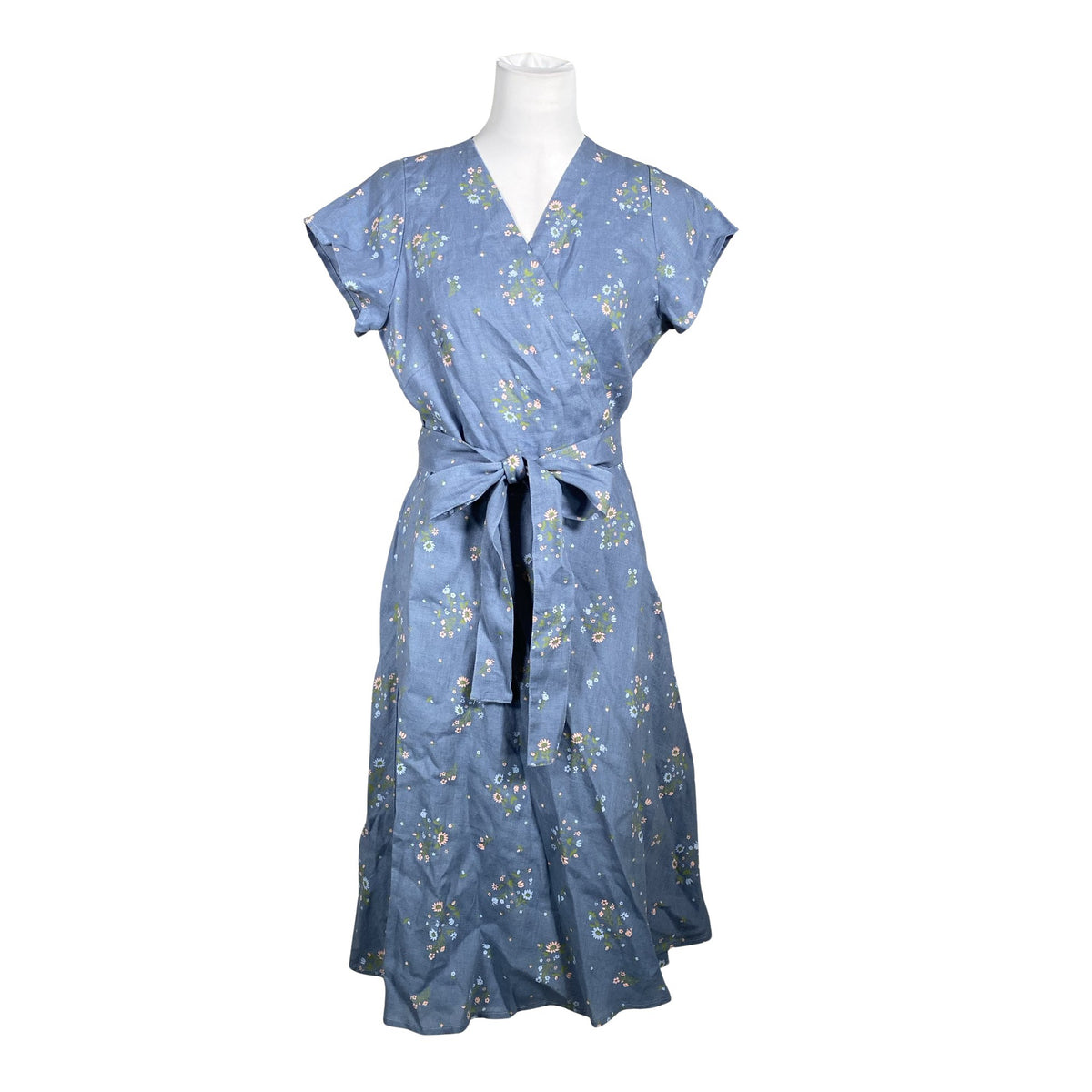 Naisten Not Perfect Linen - Kangasmekko, koko 40 - Vaaleansininen (1)