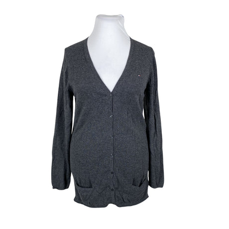 Naisten Tommy Hilfiger - Neuletakki, koko 44 - Harmaa ()