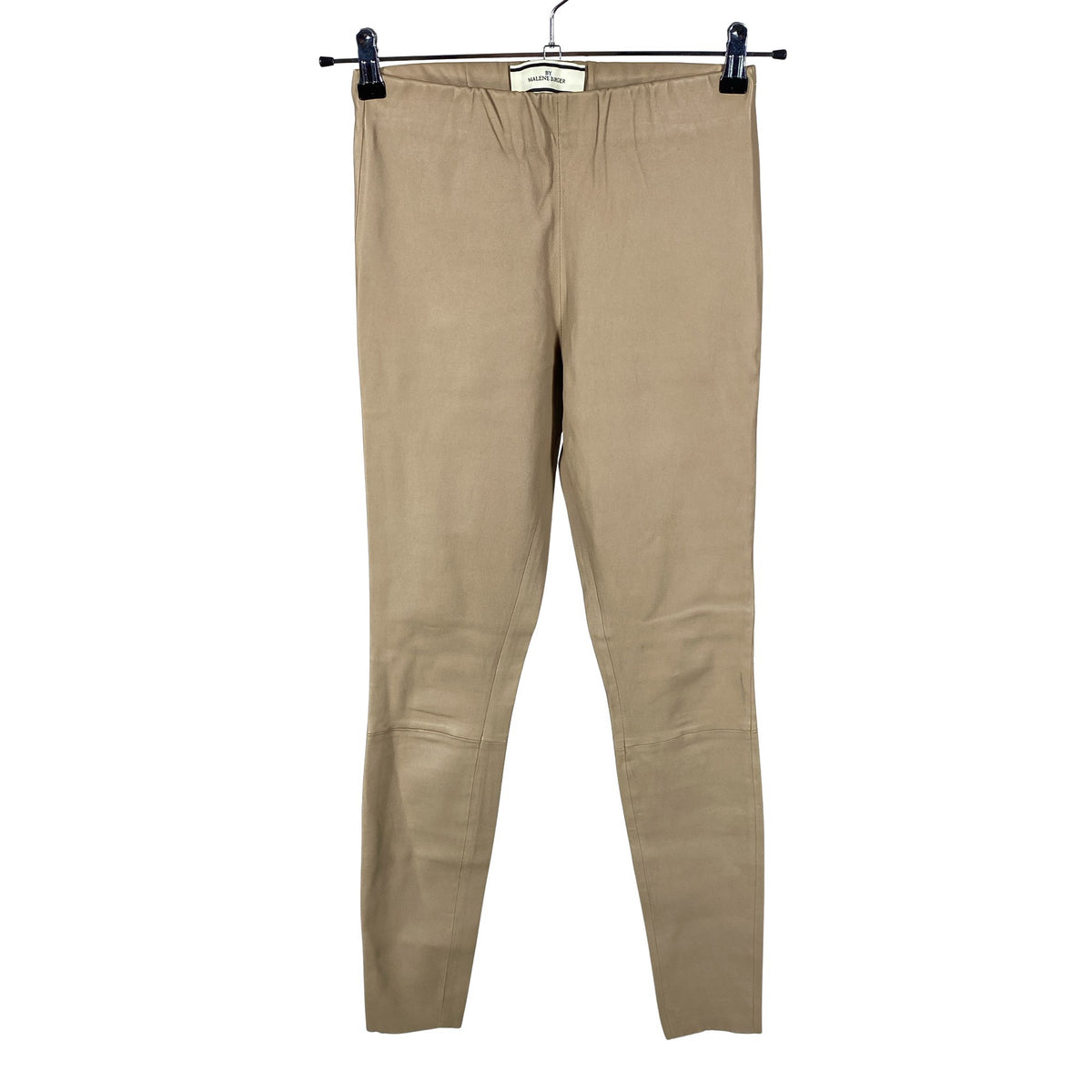 Naisten by Malene Birger - Nahkahousut, koko 36 - Beige (1)