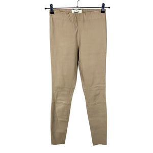 Naisten by Malene Birger - Nahkahousut, koko 36 - Beige (1)