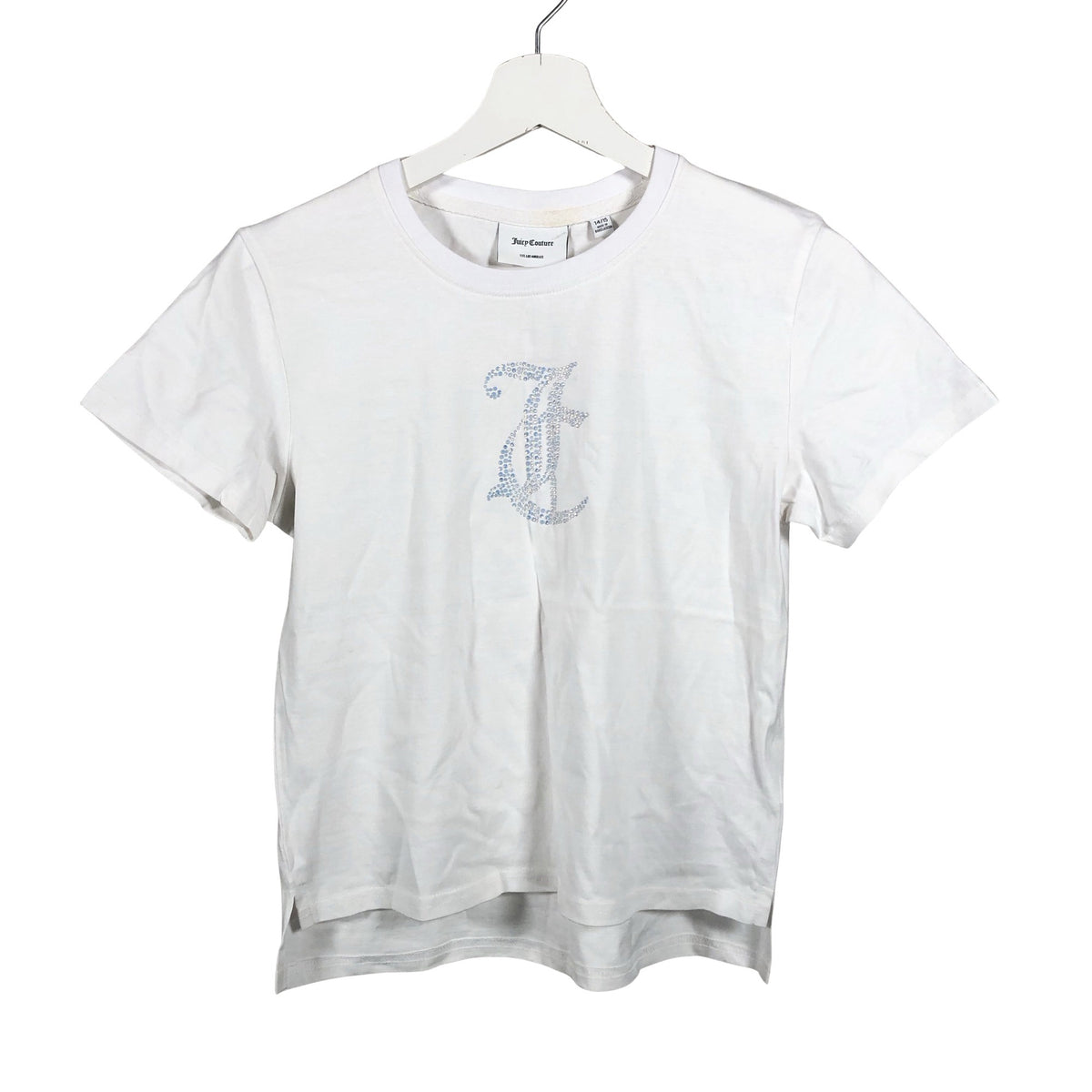 Tyttöjen Juicy Couture - T-paita, koko 164 - 170 - Valkoinen (1)